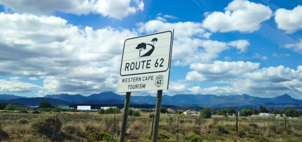 Cape Route 62 sign
