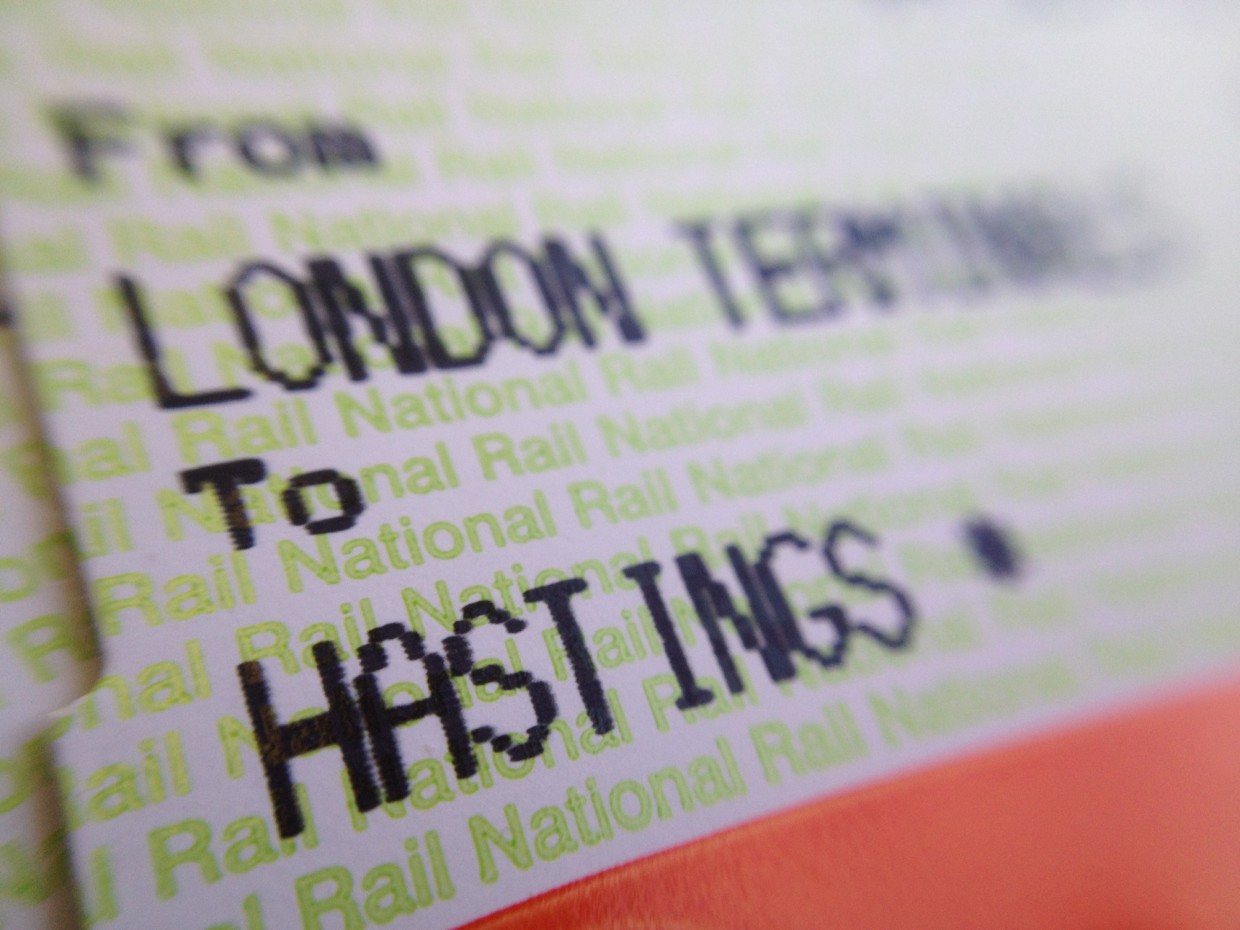 London to Hastings train