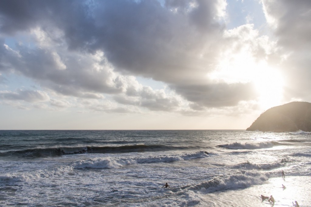 Levanto beach sunset, Cinque Terre