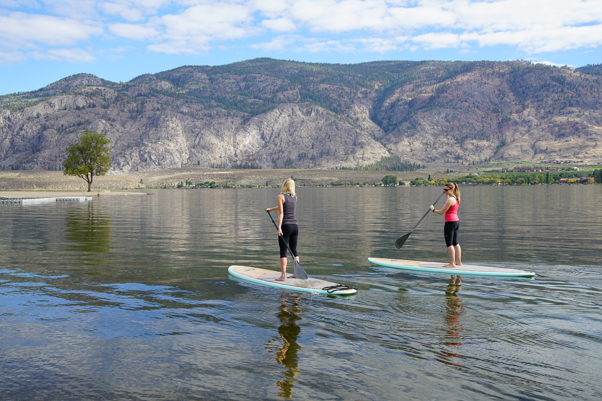 Paddle Boarding at Osoyoos Lake