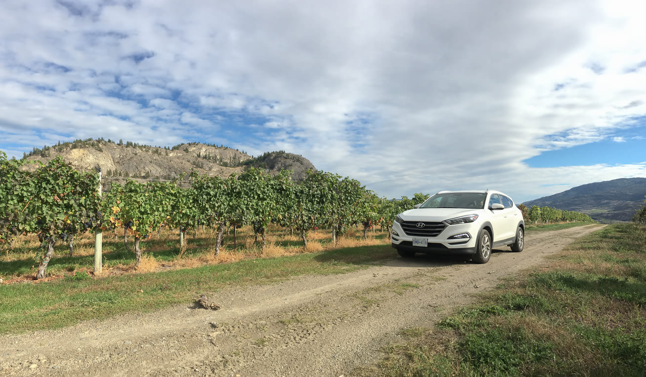 Trip to Okanagan with Zipcar