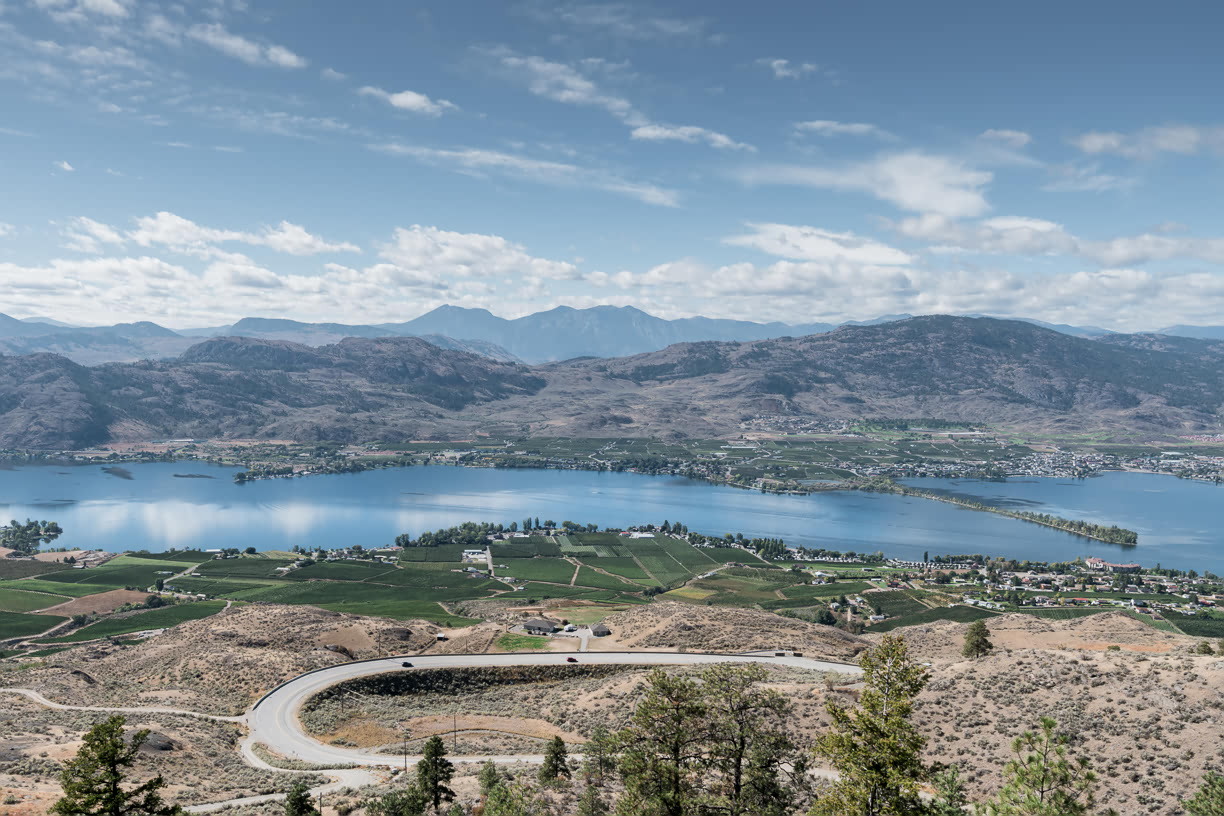 View over Osoyoos