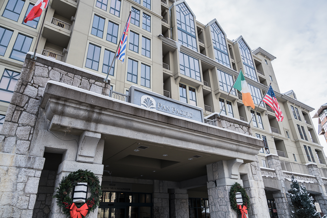 Pan Pacific Whistler Mountainside Hotel entrance