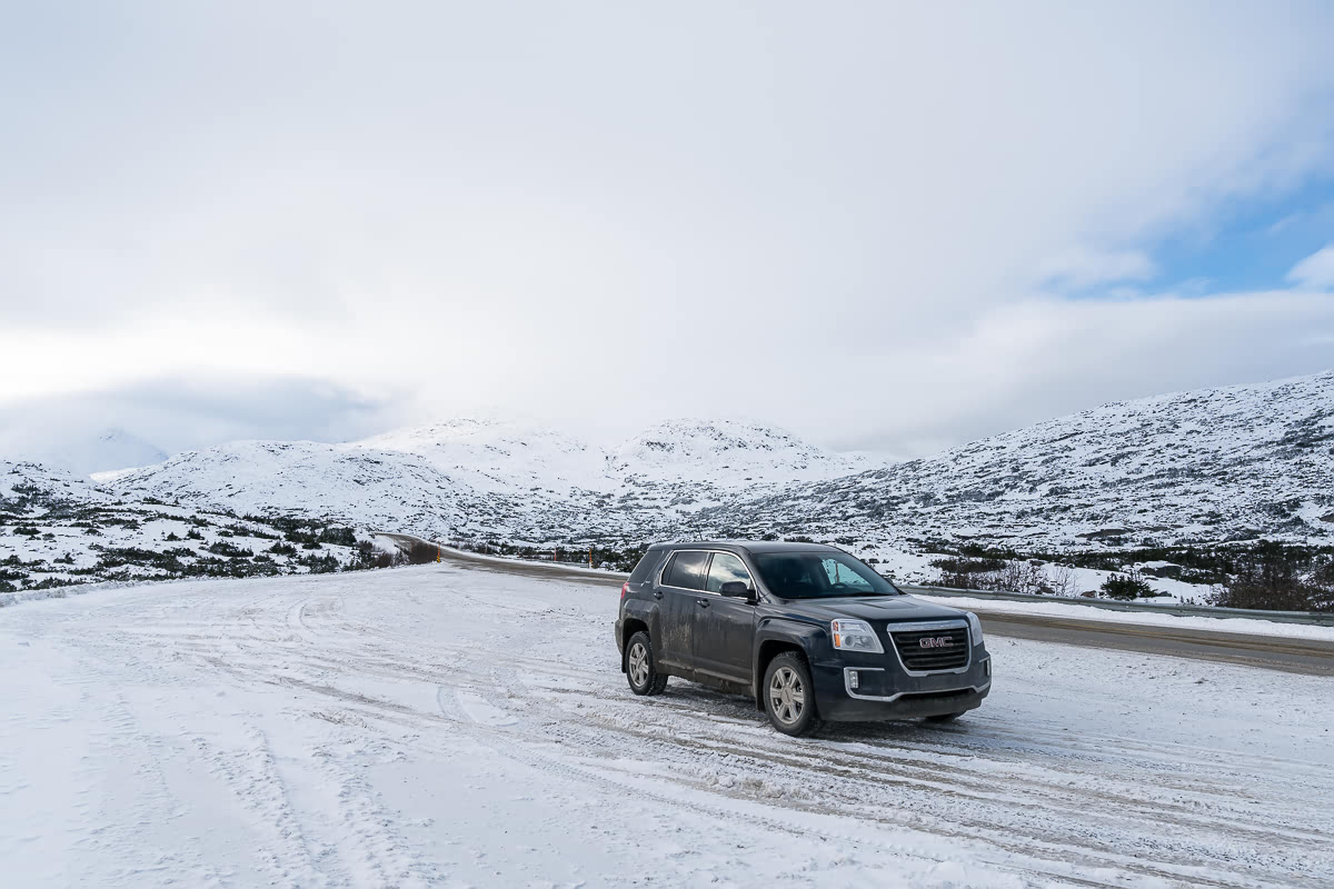 Car in White Pass