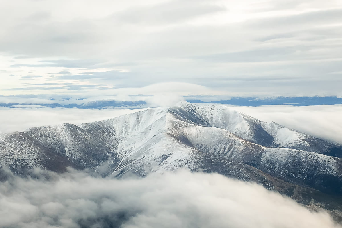 Flying to Whitehorse