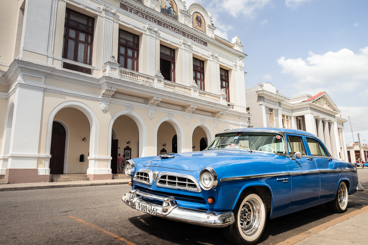 Cienfuegos Cuba vintage car