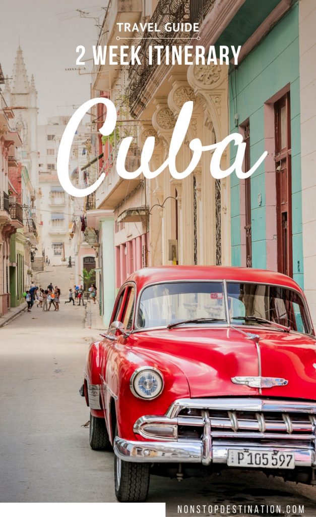 Cuba itinerary