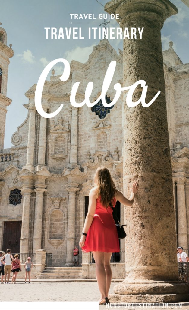 Cuba travel itinerary