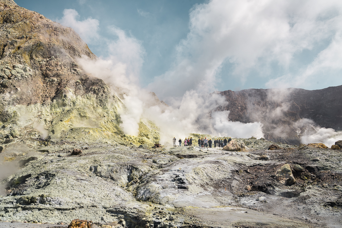 Whakaari White Island Volcano