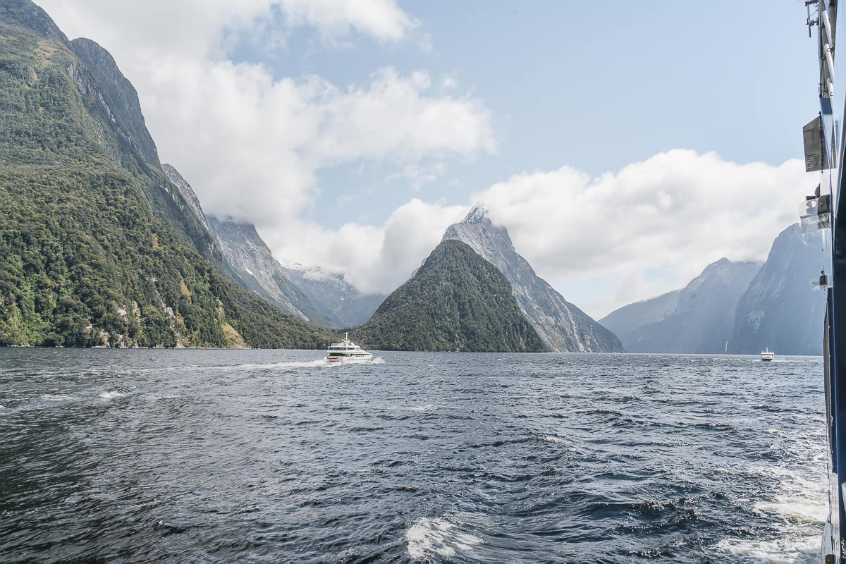 Milford Sound scenic cruise South Island