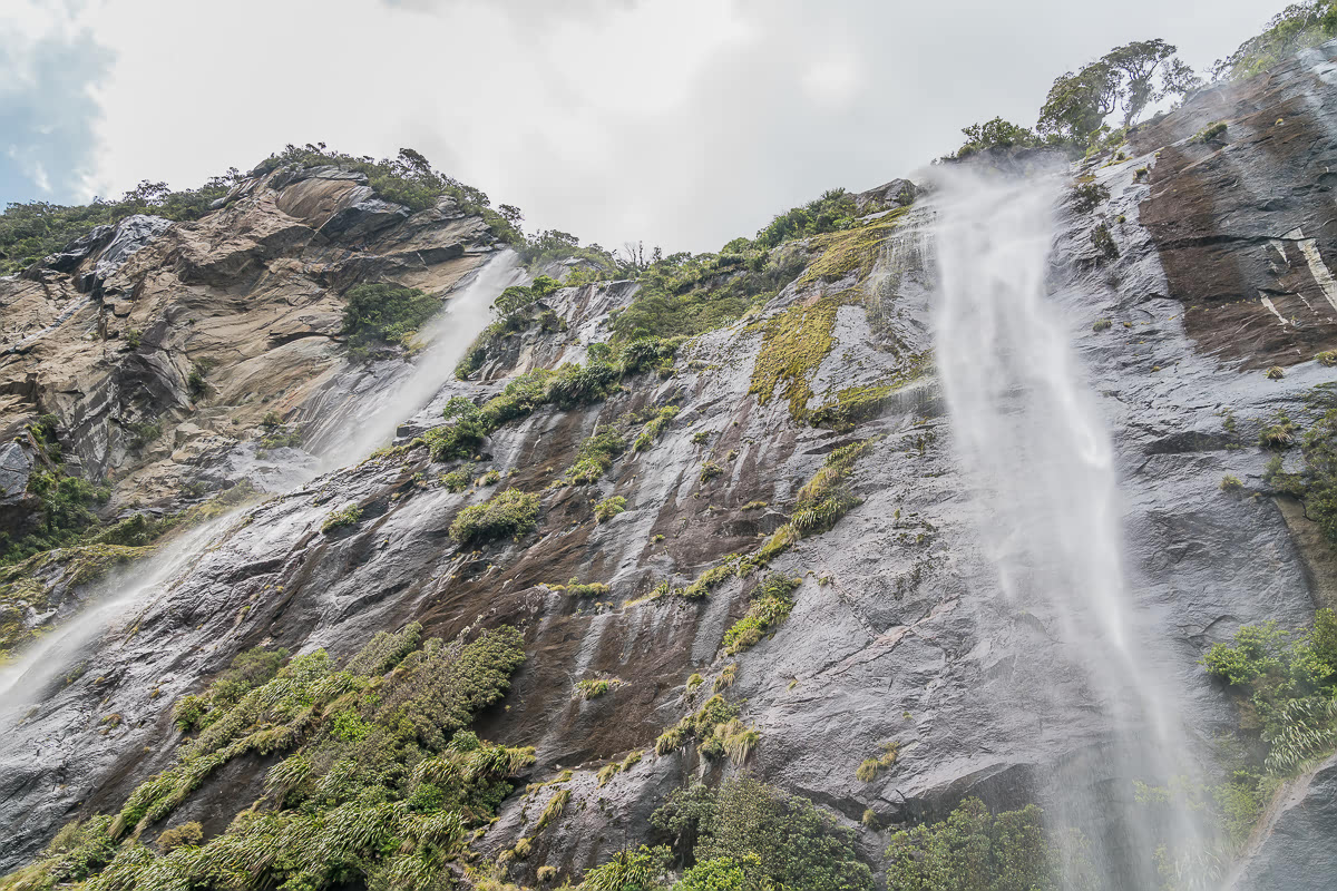Milford Sound Waterfalls NZ