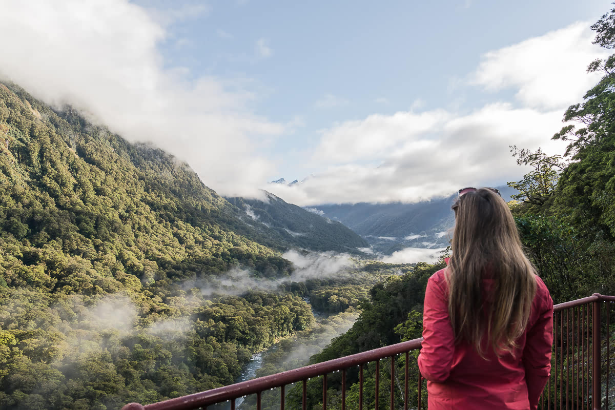 On the way to Milford Sound from Queenstown