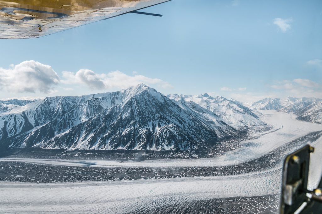 Kluane National Park flightseeing tour Yukon