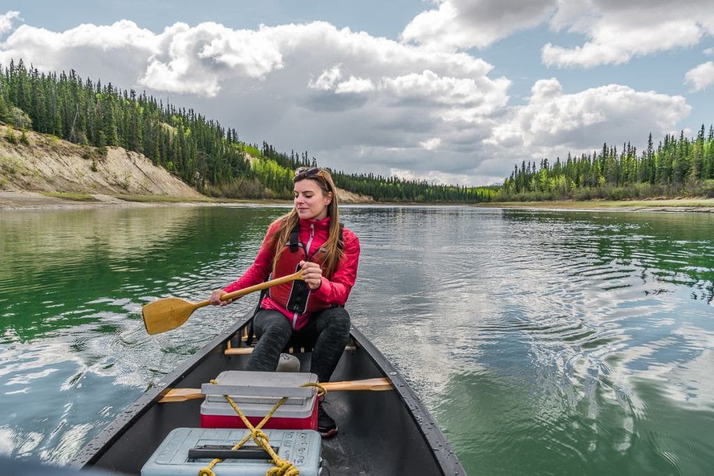 Paddling the Yukon River from Whitehorse