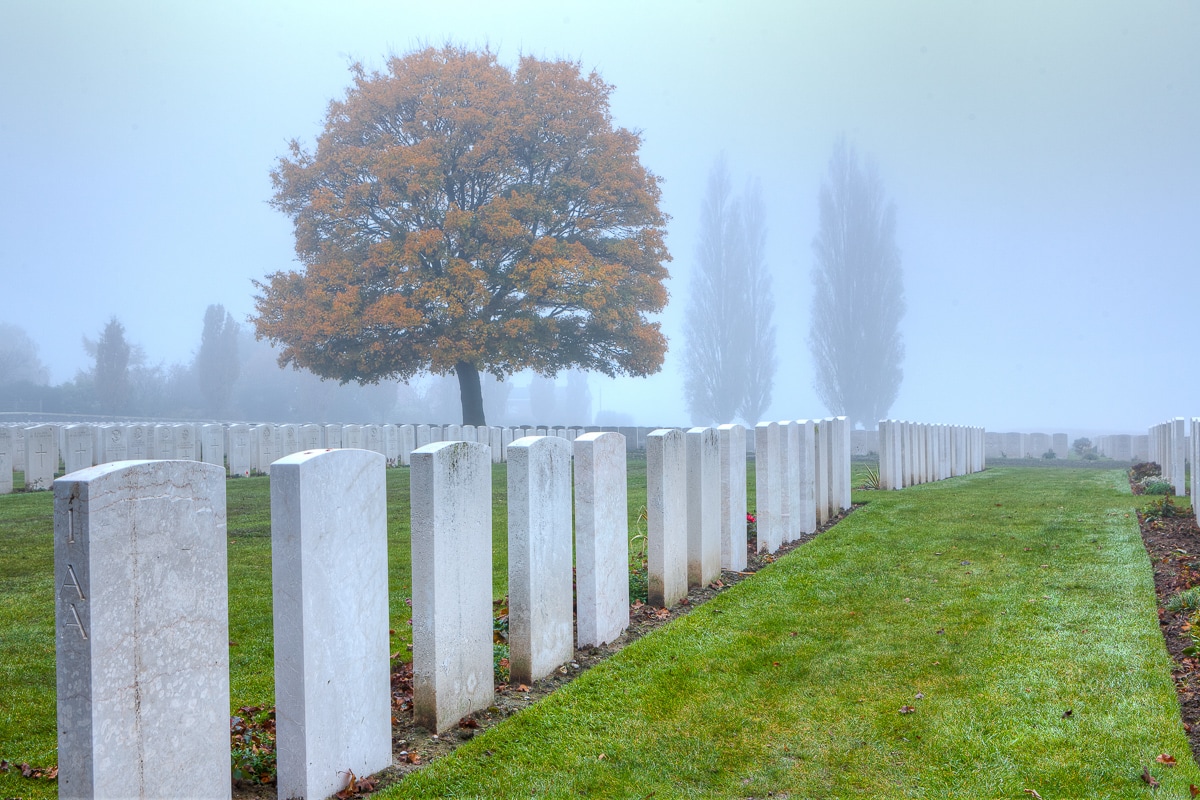 Tyne cot cemetery