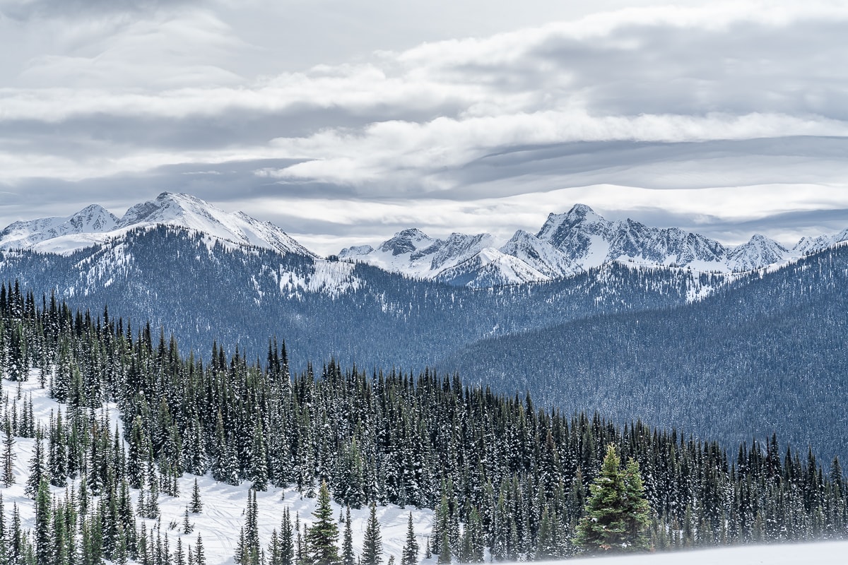 Manning ski resort views