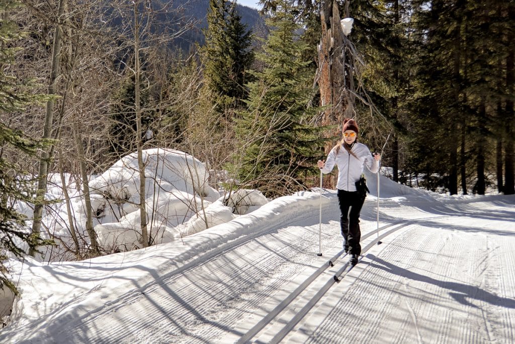 Nordic skiing EC Manning Park