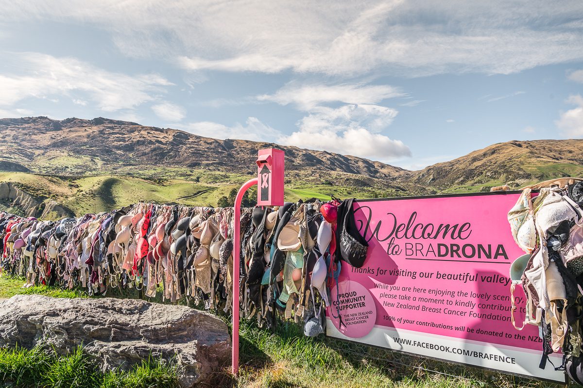 Bra Fence Wanaka to Queenstown