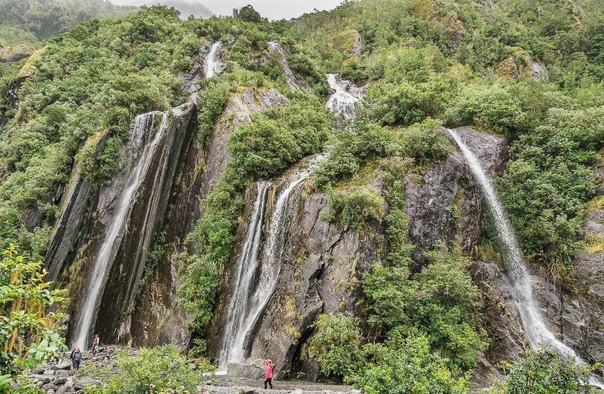 Franz Josef waterfalls