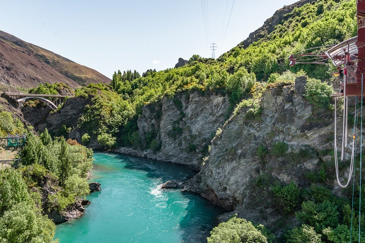 Kawarau Bridge Bungy near Queenstown