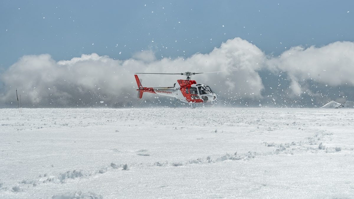 mount cook helicopter New Zealand