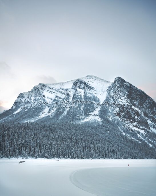 Mountains at Lake Louise