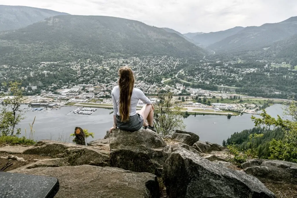 hike pulpit rock things to do in Nelson BC