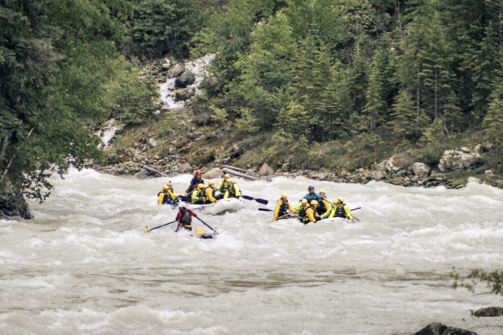 Golden White Water Rafting