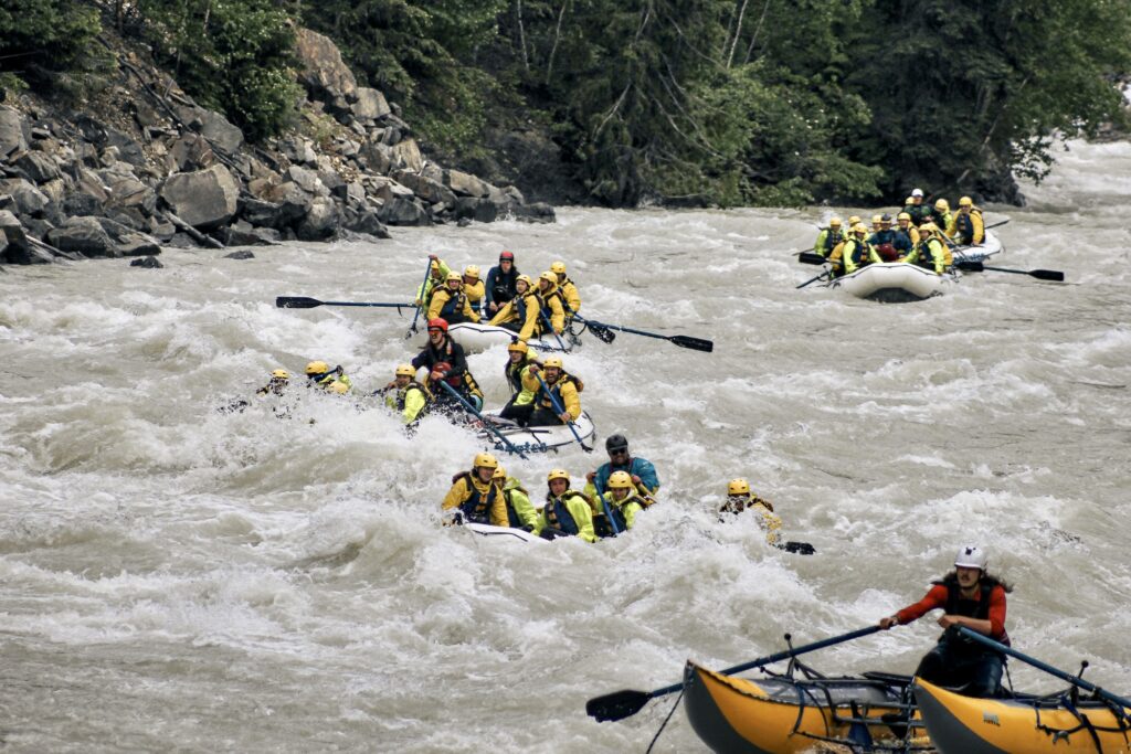 Rafting Kicking Horse River BC