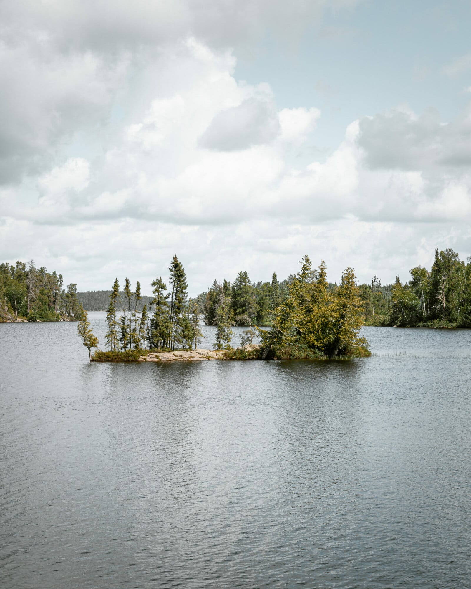 Rushing River Provincial Park Lake of the Woods small island