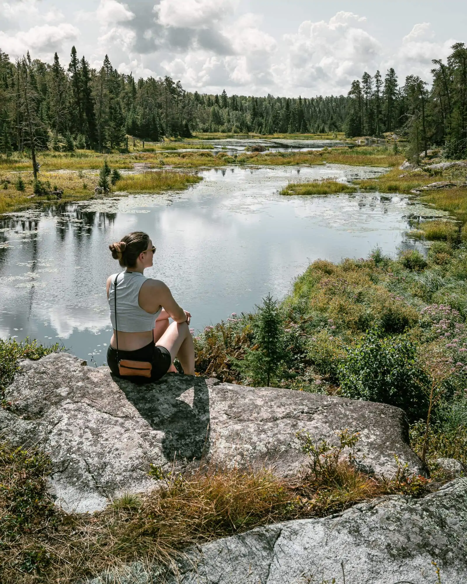 Rushing River Provincial Park trail Ontario