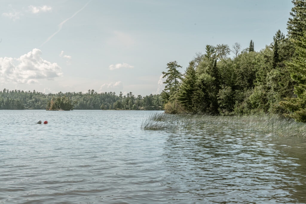 Sioux Narrows Provincial Park lake