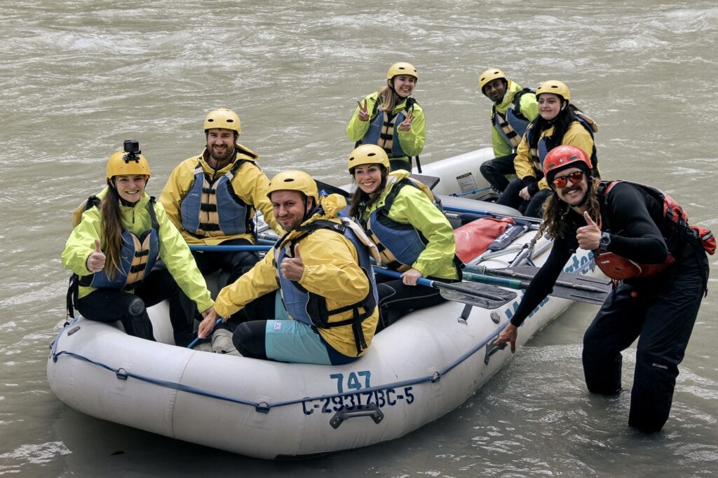 rafting Banff Canada