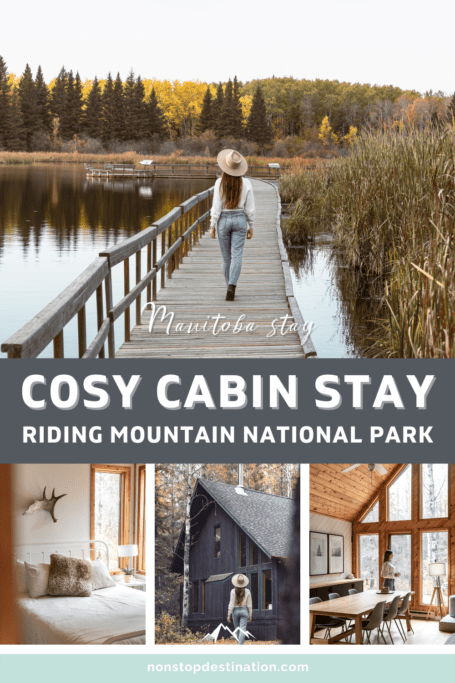 cosy cabin stay riding mountain national park manitoba pin 01