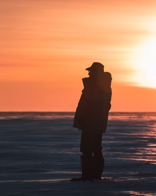 Hecla island Lake Winnipeg sunset