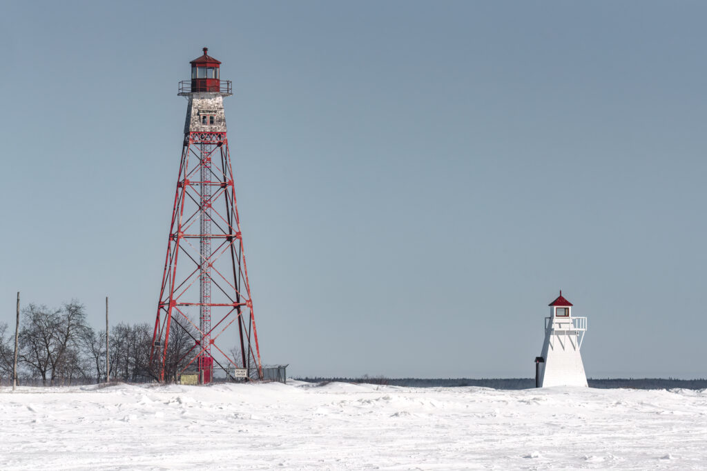 hecla island lighthouse lake winnipeg