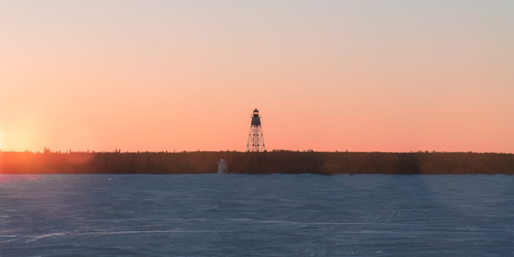 hecla island sunrise Lake winnipeg