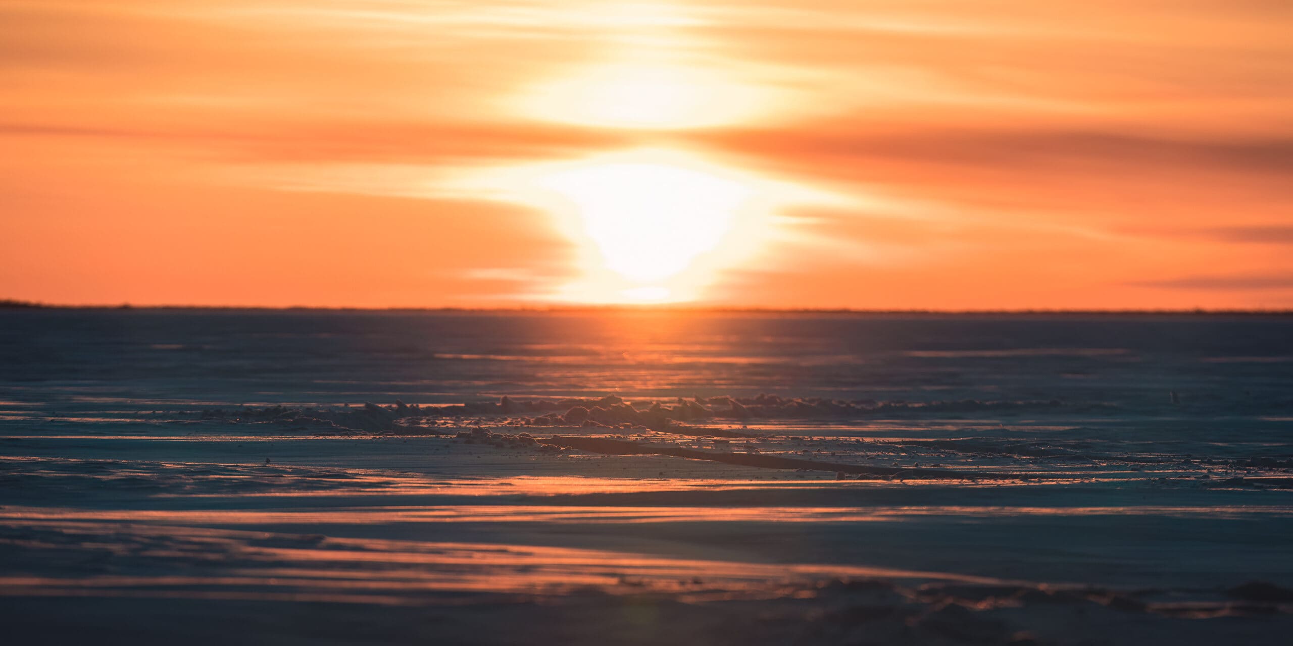 sunset Hecla island Lake Winnipeg