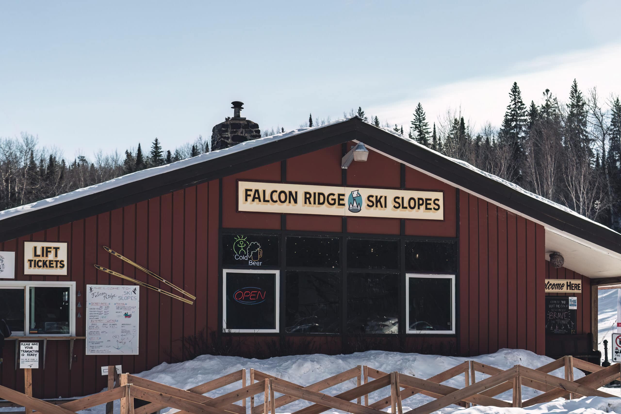 Falcon Ridge Ski Resort Cafe manitoba